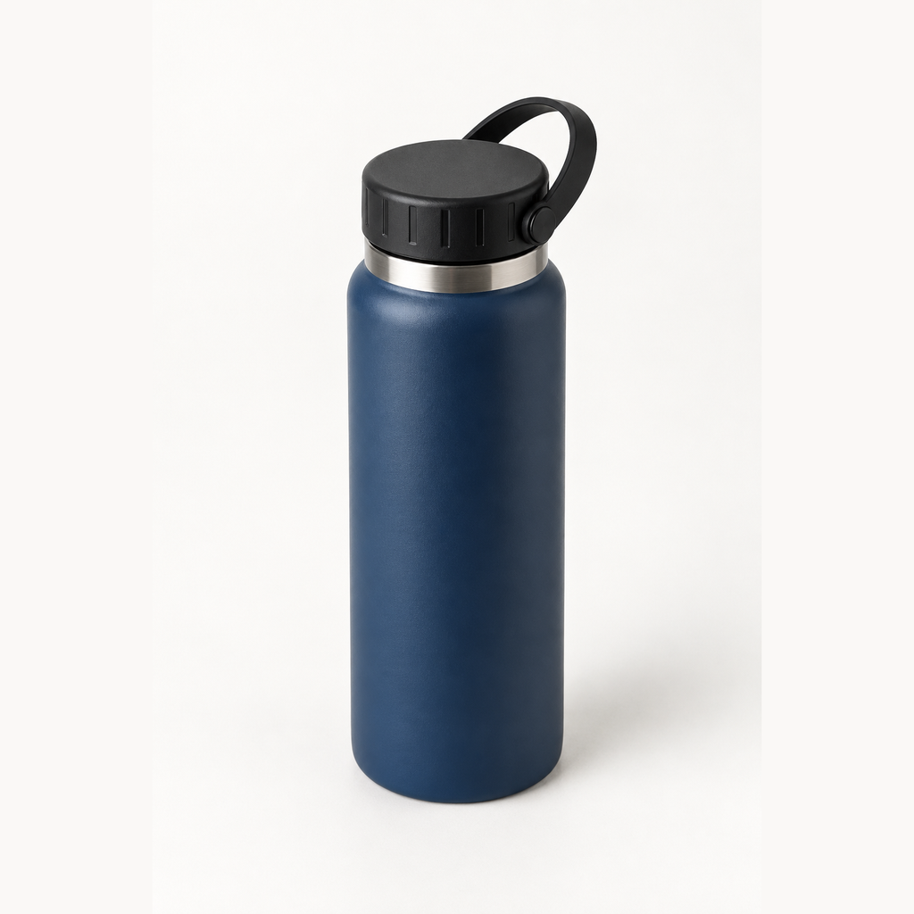 Field Bottle 32 oz in Harbor, three-quarter view