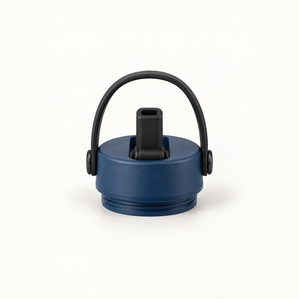 Straw Lid in Harbor, front view